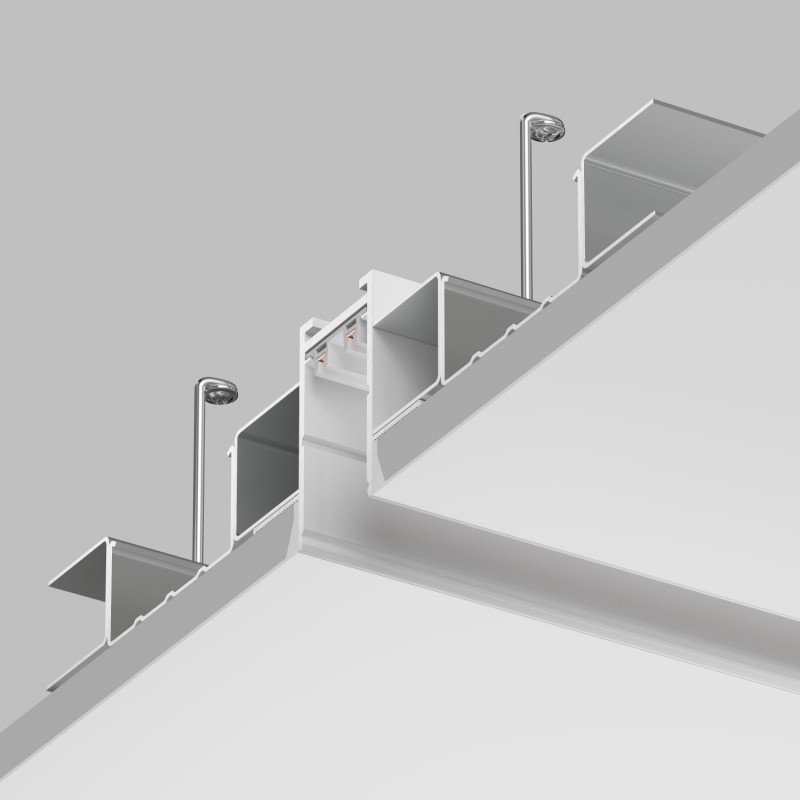 Встраиваемый шинопровод DENKIRS SMART HIDE TR2012-WH