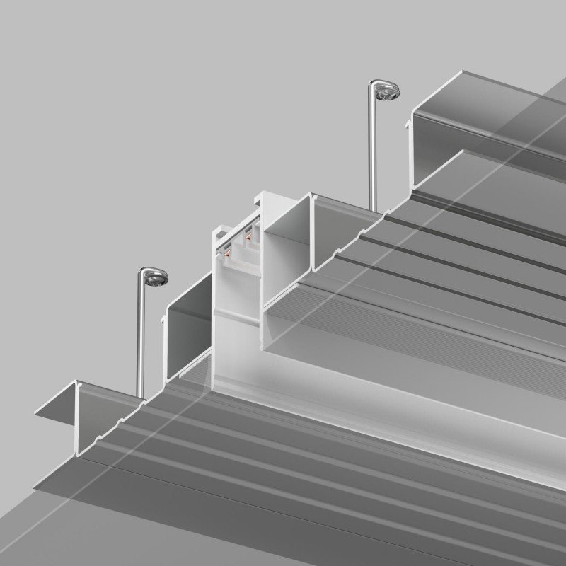 Встраиваемый шинопровод DENKIRS SMART HIDE TR2012-WH