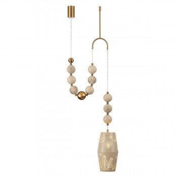 Подвесной светильник Odeon Ligth Exclusive 5444/1B KARELIA Е27 1x40W 220V