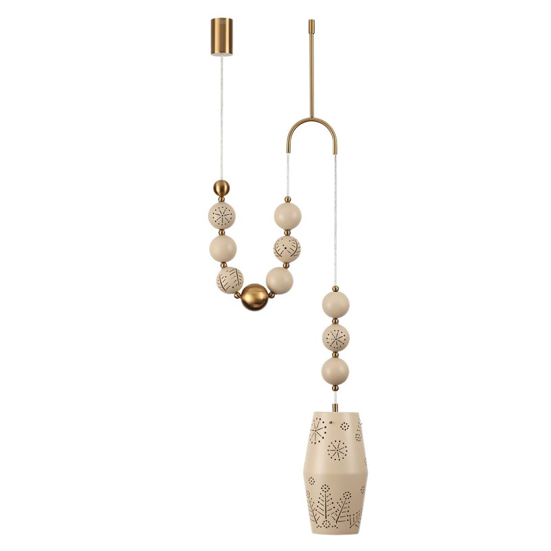 Подвесной светильник Odeon Ligth Exclusive 5444/1B KARELIA Е27 1x40W 220V