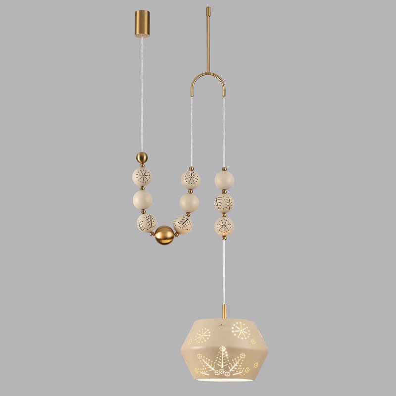 Подвесной светильник Odeon Ligth Exclusive 5444/1C KARELIA Е27 1x40W 220V