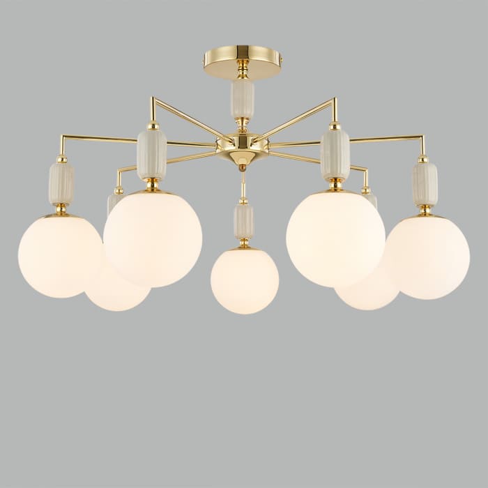 Потолочный cветильник 6580/7C VIVIEN Е14 7x40W 220V