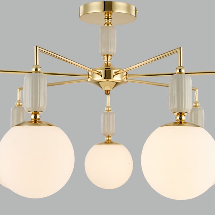 Потолочный cветильник 6580/7C VIVIEN Е14 7x40W 220V