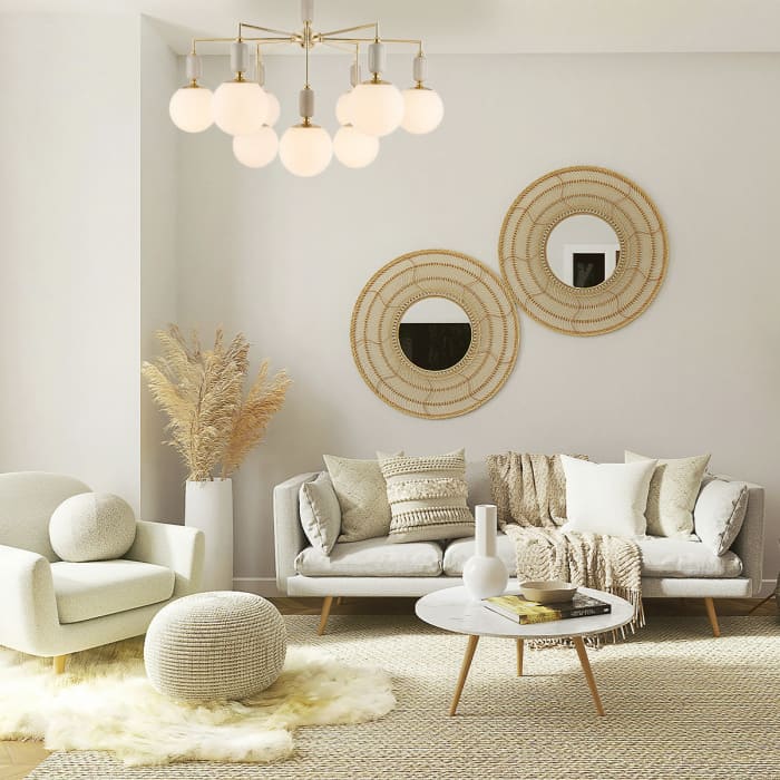 Потолочный cветильник Lumion 6580/9C VIVIEN Е14 9x40W 220V