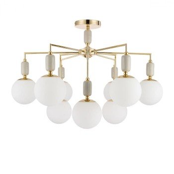 Потолочный cветильник Lumion 6580/9C VIVIEN Е14 9x40W 220V