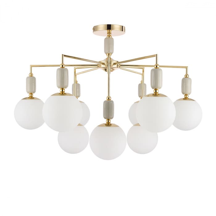 Потолочный cветильник Lumion 6580/9C VIVIEN Е14 9x40W 220V