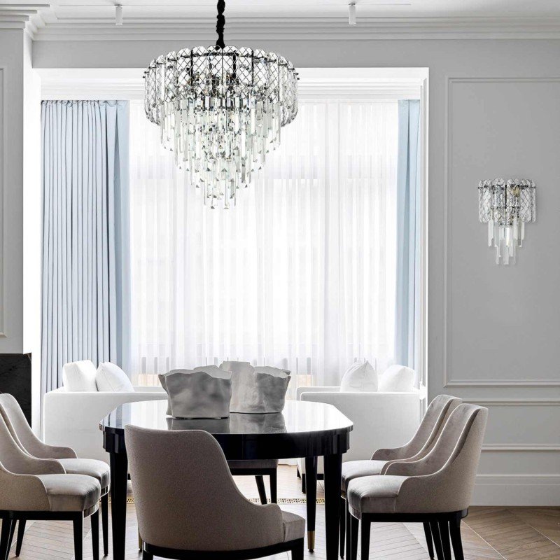 Подвесная люстра MODELUX ML.20210.10R CR