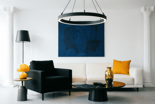 Геометрия света: минималистичные люстры для современного дома