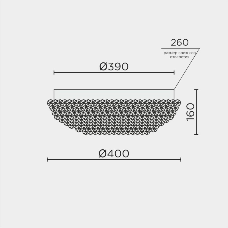 Потолочная люстра MODELUX ML.2320.400 CR