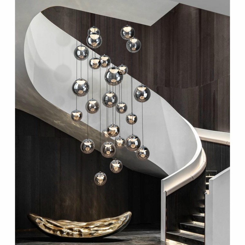 Подвесная люстра MODELUX ML.2338.25 BK-CR