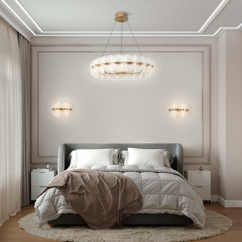 Подвесная люстра MODELUX ML.2520.800 GD