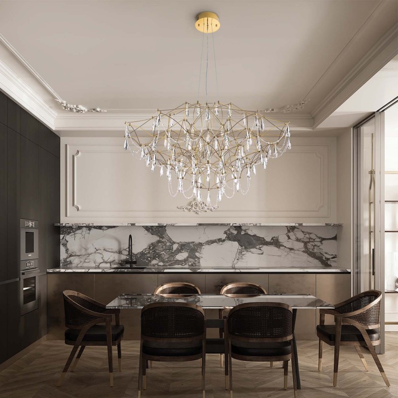 Подвесная люстра MODELUX premium ML.5602.1000P BS