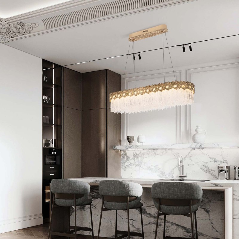 Подвесная люстра MODELUX ML.6028.1000 GD