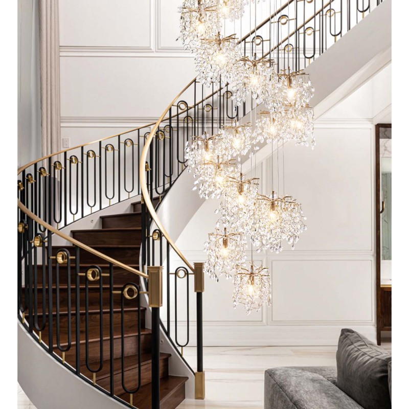 Подвесная люстра MODELUX ML.6555.25 GD