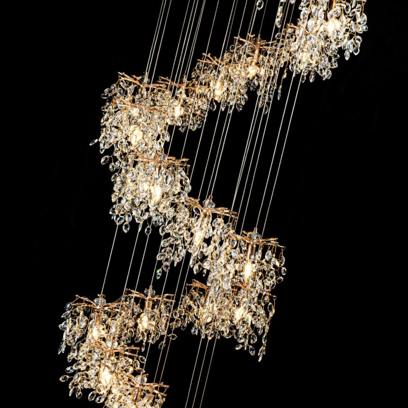 Подвесная люстра MODELUX ML.6555.25 GD