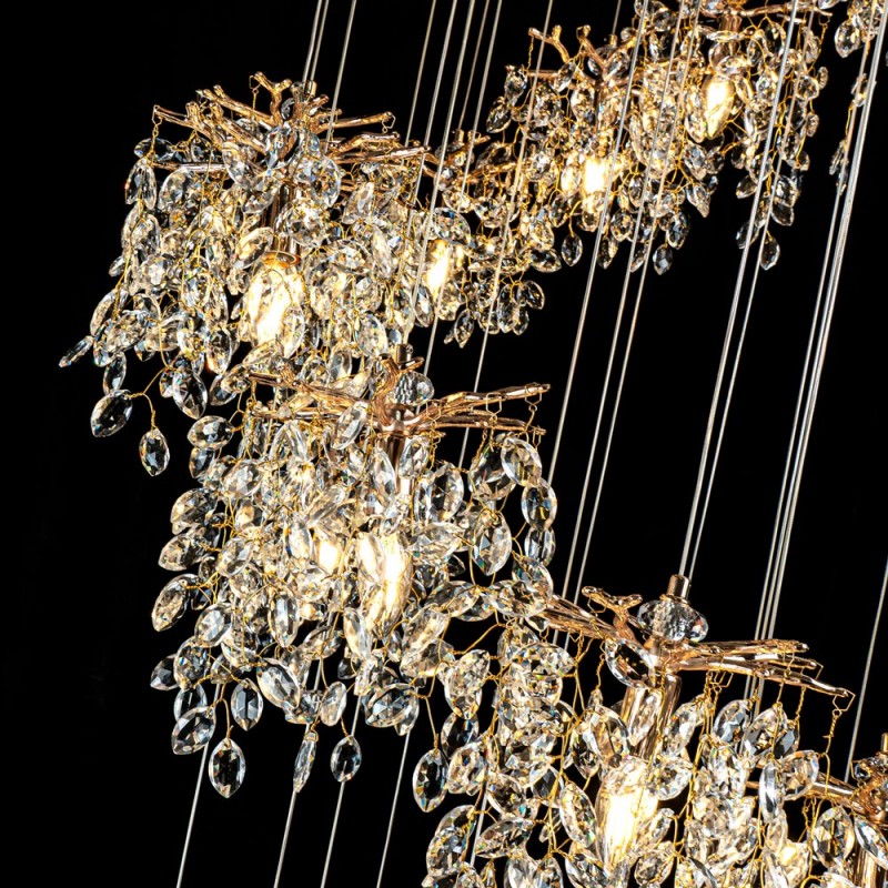 Подвесная люстра MODELUX ML.6555.25 GD