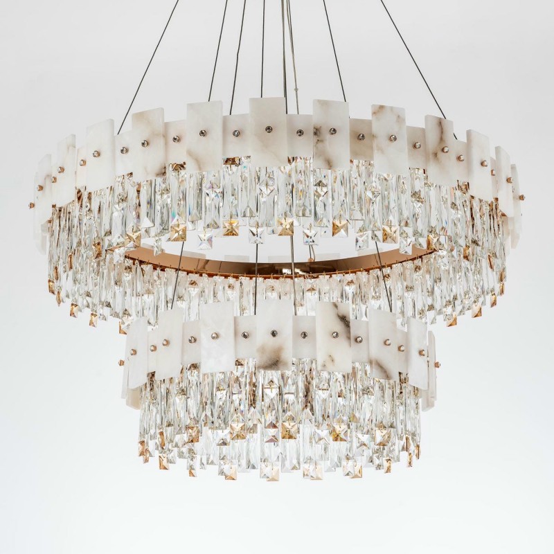 Подвесная люстра MODELUX premium ML.6980.800.500P GD