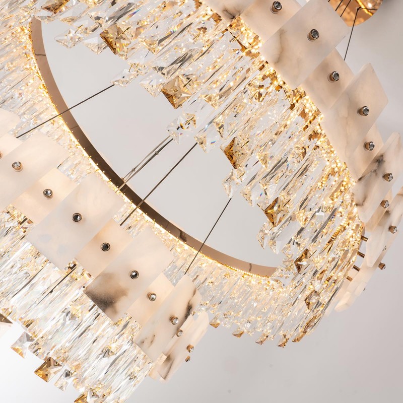 Подвесная люстра MODELUX premium ML.6980.800.500P GD