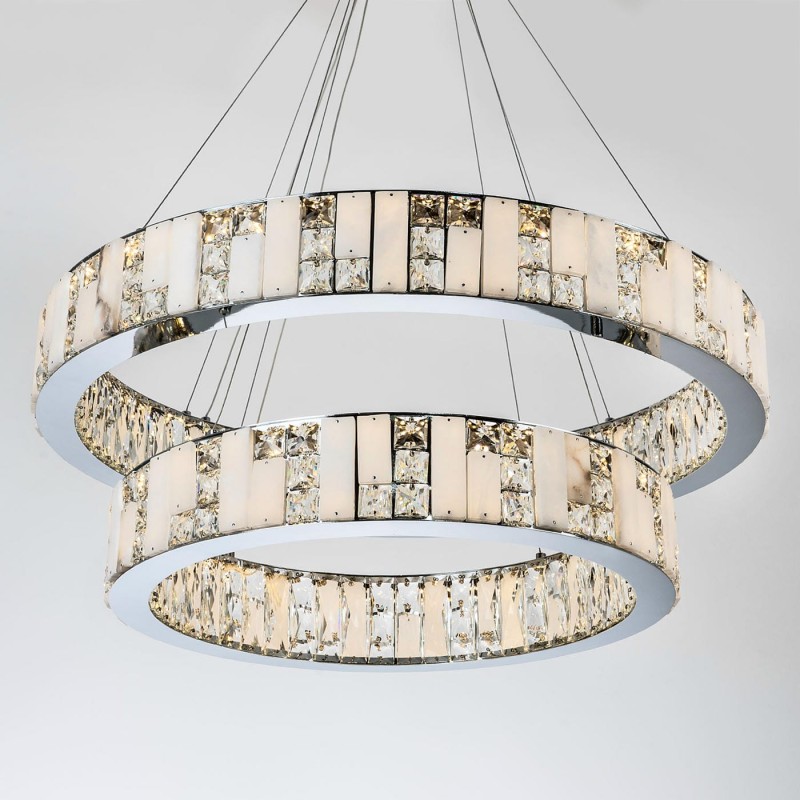 Подвесная люстра MODELUX premium ML.6985.800.600P CR