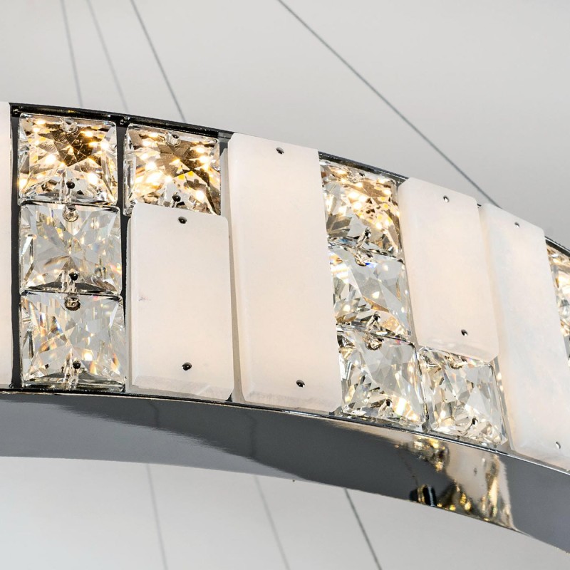 Подвесная люстра MODELUX premium ML.6985.800.600P CR