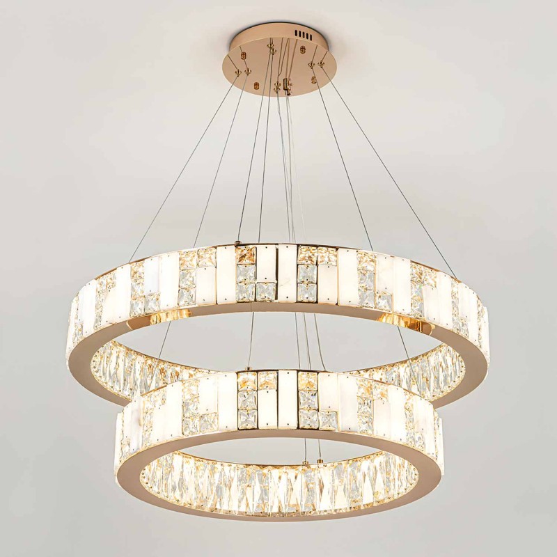 Подвесная люстра MODELUX premium ML.6985.800.600P GD