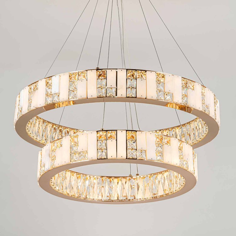 Подвесная люстра MODELUX premium ML.6985.800.600P GD