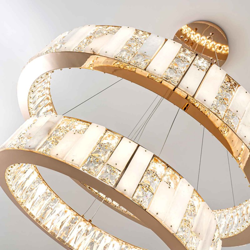 Подвесная люстра MODELUX premium ML.6985.800.600P GD