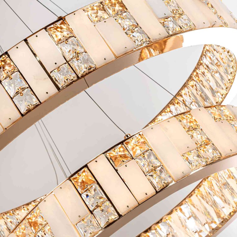 Подвесная люстра MODELUX premium ML.6985.800.600P GD