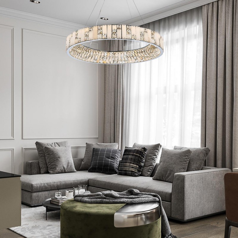 Подвесная люстра MODELUX premium ML.6988.800P CR