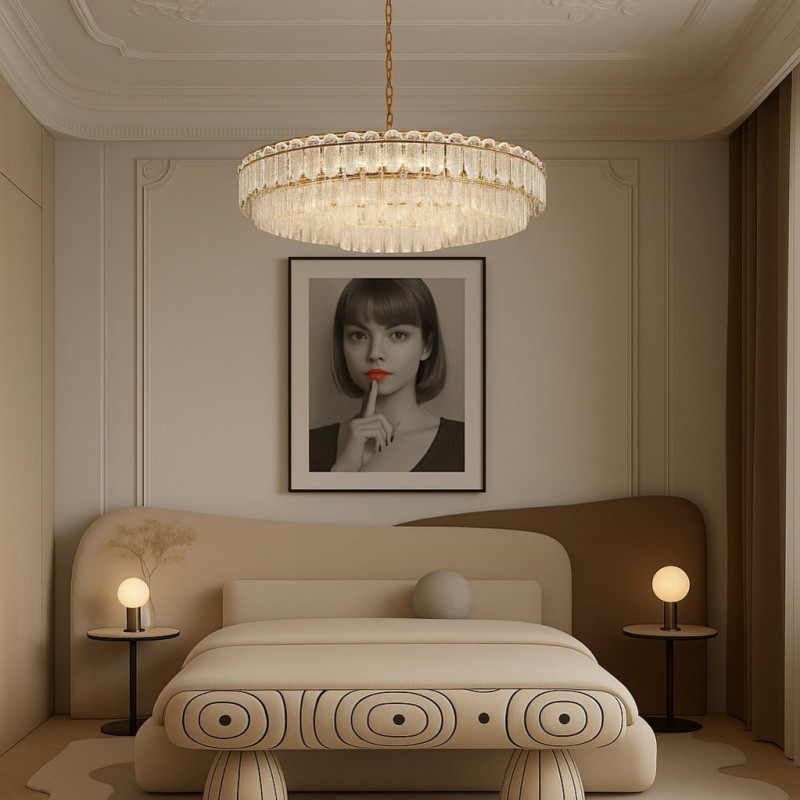 Подвесная люстра MODELUX ML.7092.1000 GD