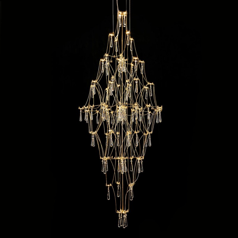 Подвесная люстра MODELUX premium ML.7826.600P GD