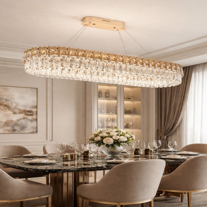 Подвесная люстра MODELUX ML.830.1200 GD