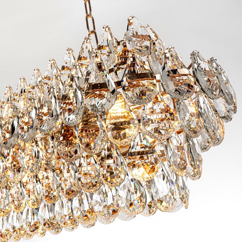 Подвесная люстра MODELUX premium ML.8861.17P GD