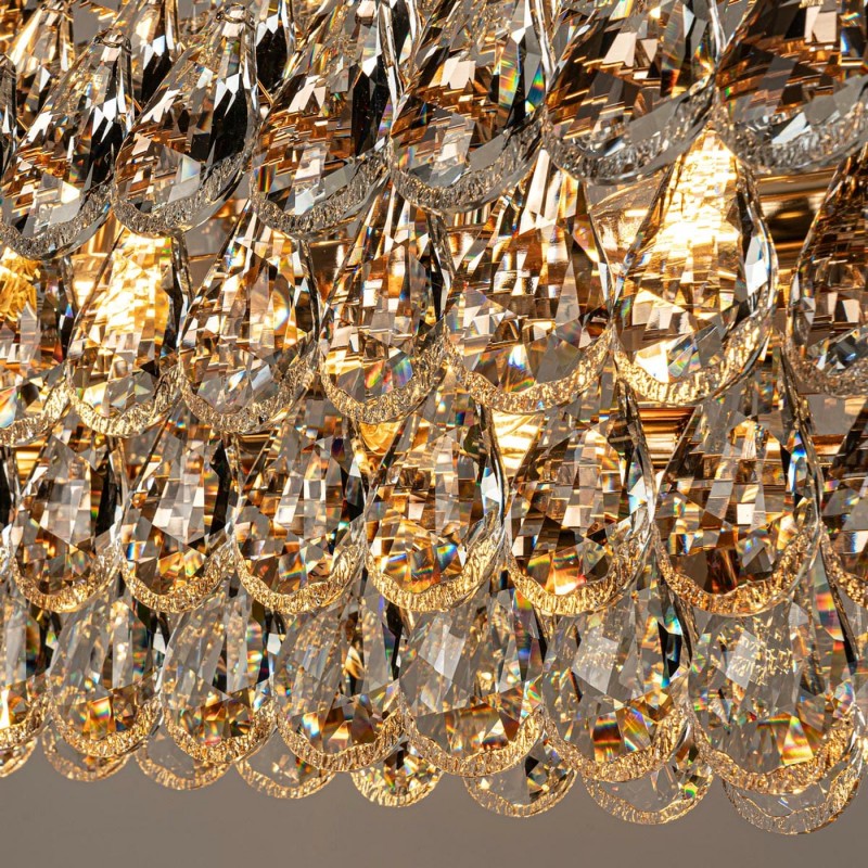 Подвесная люстра MODELUX premium ML.8861.17P GD