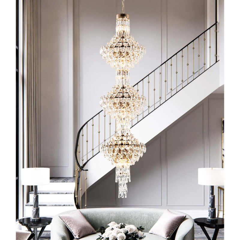 Подвесная люстра MODELUX premium ML.8861.39P GD