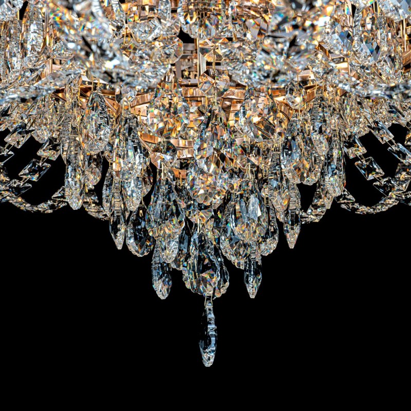 Подвесная люстра MODELUX premium ML.8881.24P GD