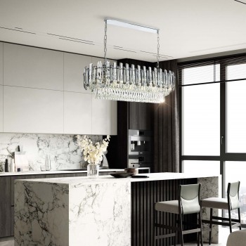 Подвесная люстра MODELUX ML.9006.1200 CR-SM