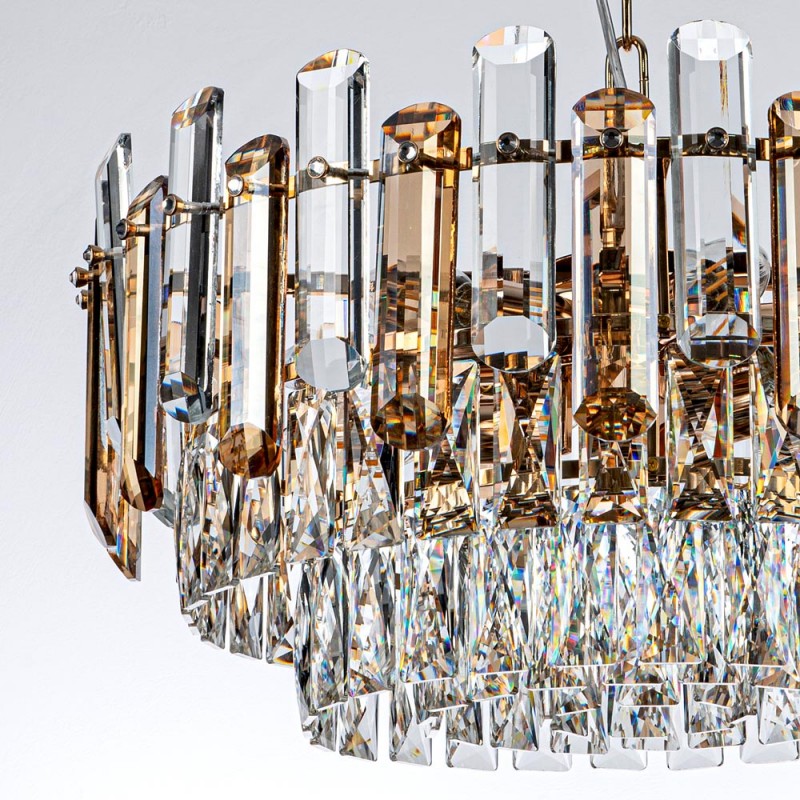 Подвесная люстра MODELUX ML.9006.9 GD-BR