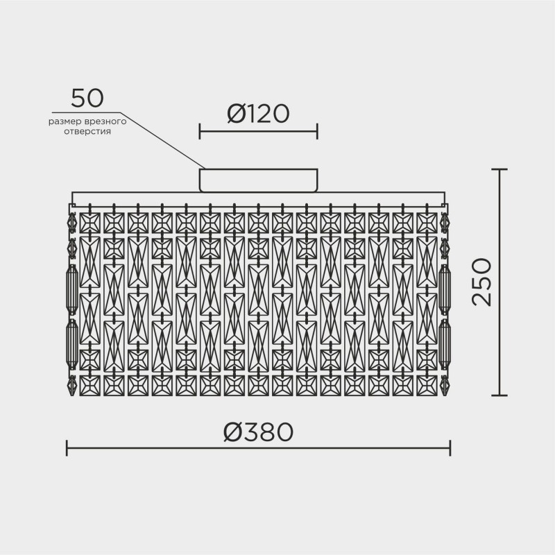 Потолочная люстра MODELUX ML.90343.5 CR