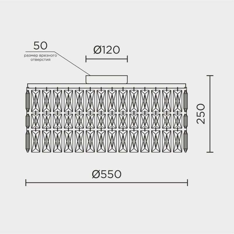 Потолочная люстра MODELUX ML.90344.9 GD