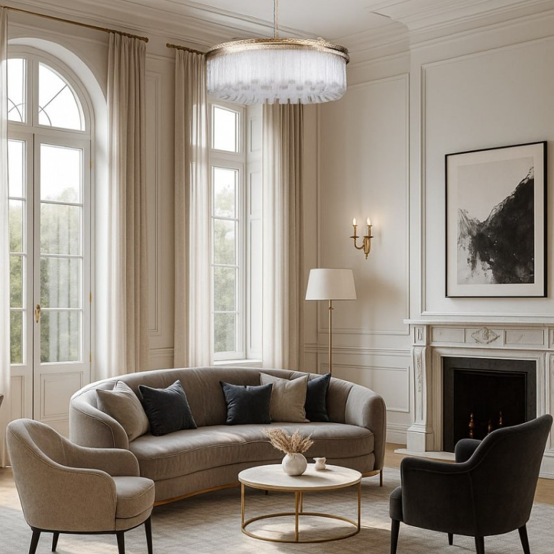 Подвесная люстра MODELUX ML.9542.600 GD