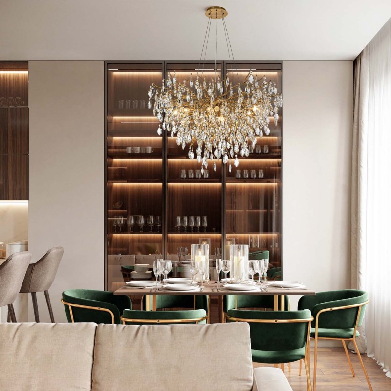 Подвесная люстра MODESTYLE MS.2118.1000 BS