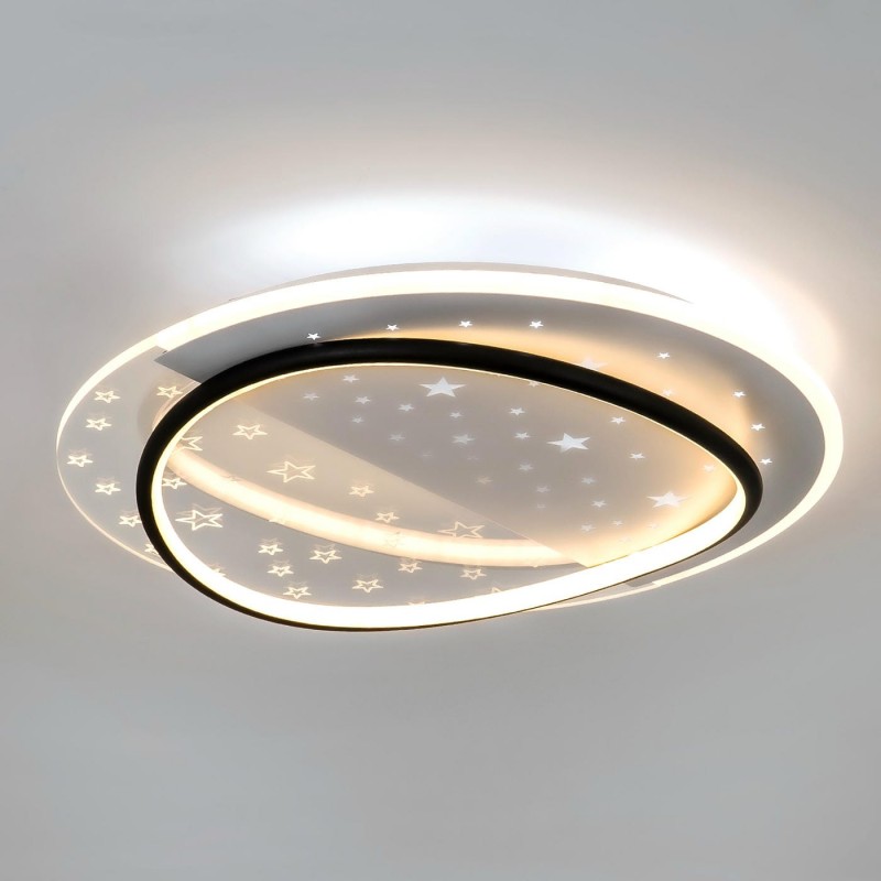 Потолочный светильник LED4U L1036-480 BK