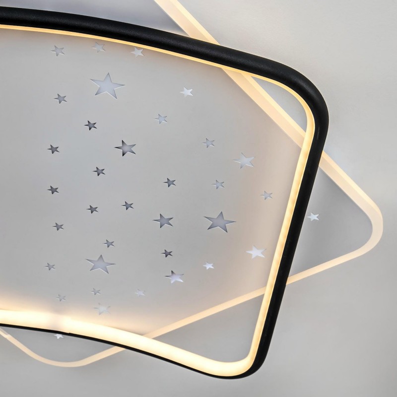 Потолочный светильник LED4U L1037-520 BK