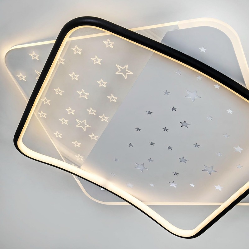 Потолочный светильник LED4U L1037-520 BK