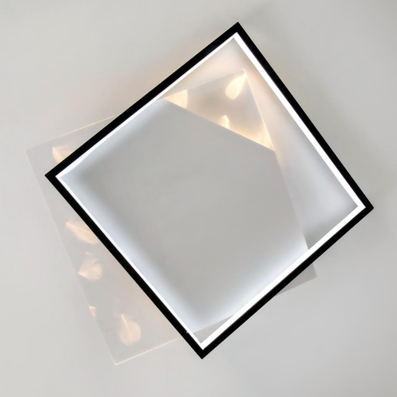 Потолочный светильник LED4U L1042-500 BK