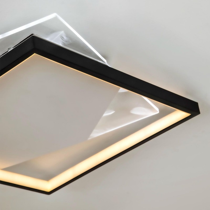 Потолочный светильник LED4U L1042-500 BK