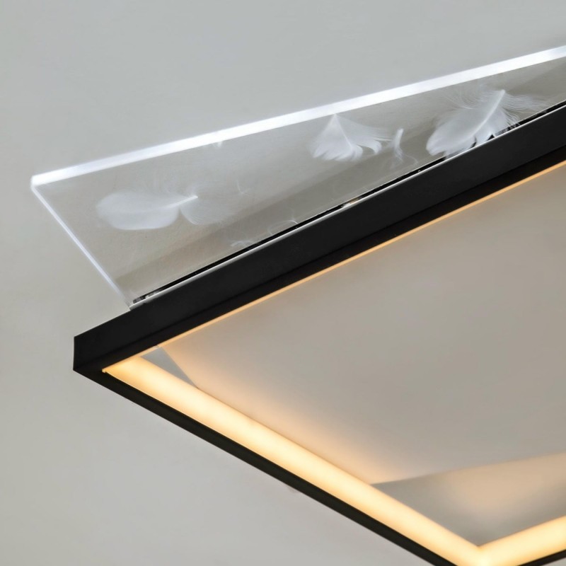 Потолочный светильник LED4U L1042-500 BK