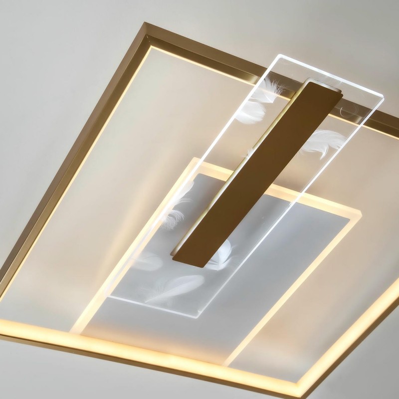 Потолочный светильник LED4U L1045-500 GD