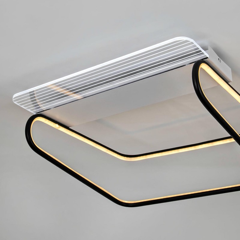 Потолочный светильник LED4U L1046-500 BK